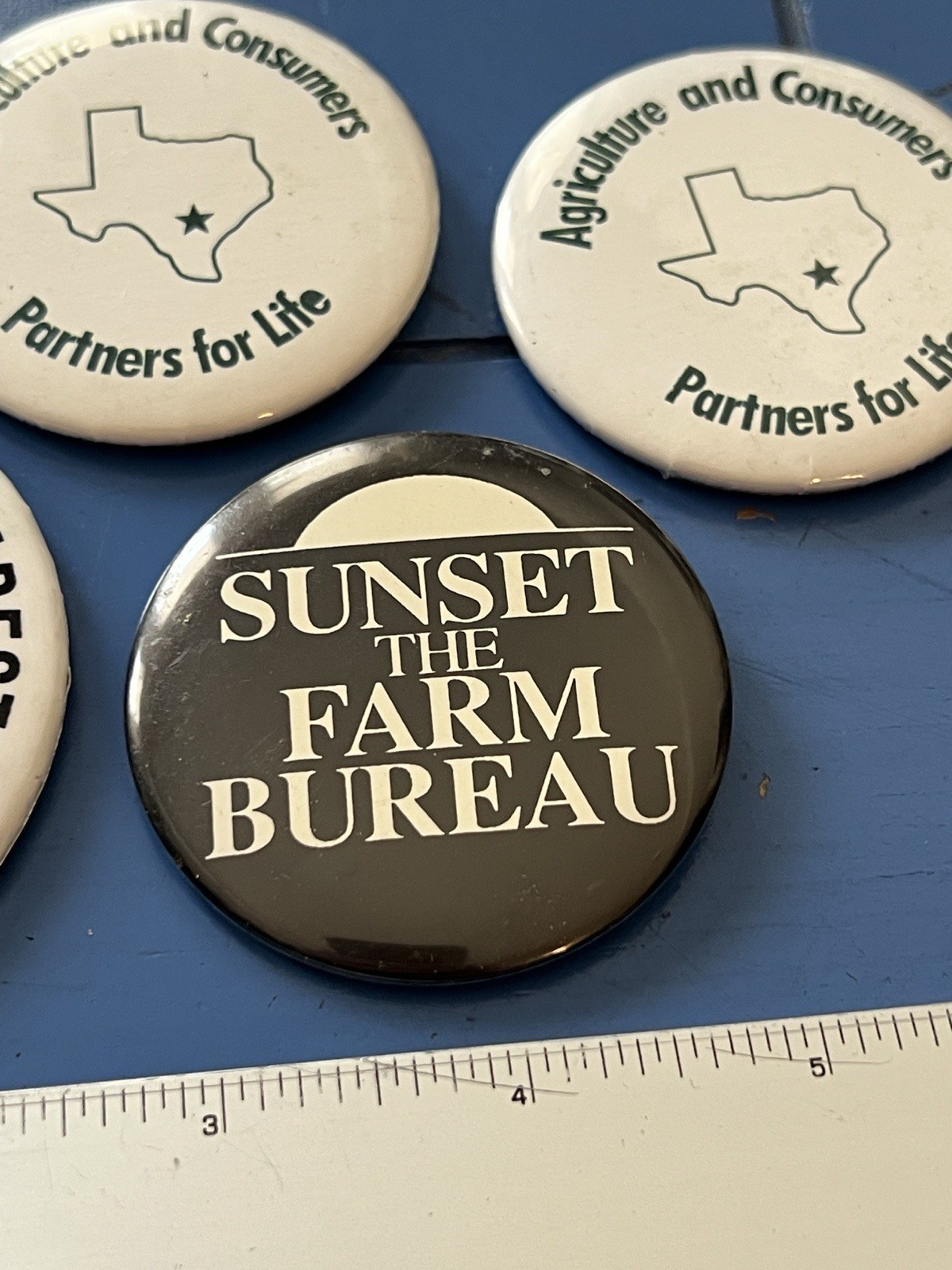 Vintage Agriculture & Farming Buttons