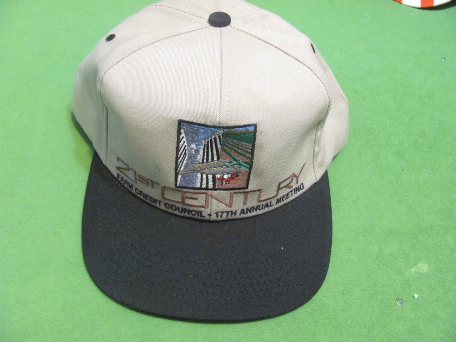 Vintage 21ST CENTURY FARM CREDIT COUNCIL-17TH ANNUAL MEETING Snapback Hat/Cap
