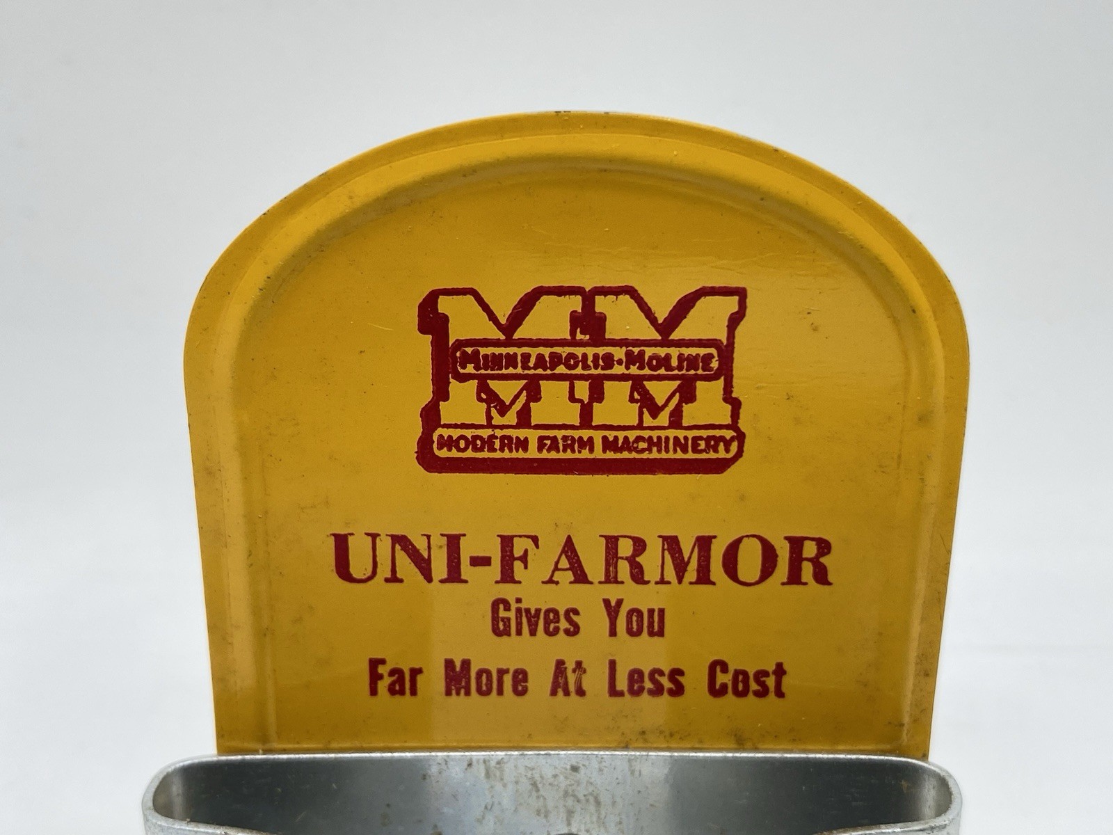 VTH Handy Broom & Utensil Holder Minneapolis Moline Tractor Advertising
