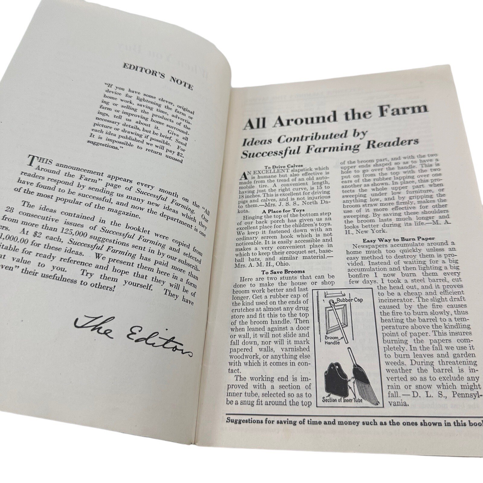 Successful Farming How to Save Time Save Money and Make Profits 1932