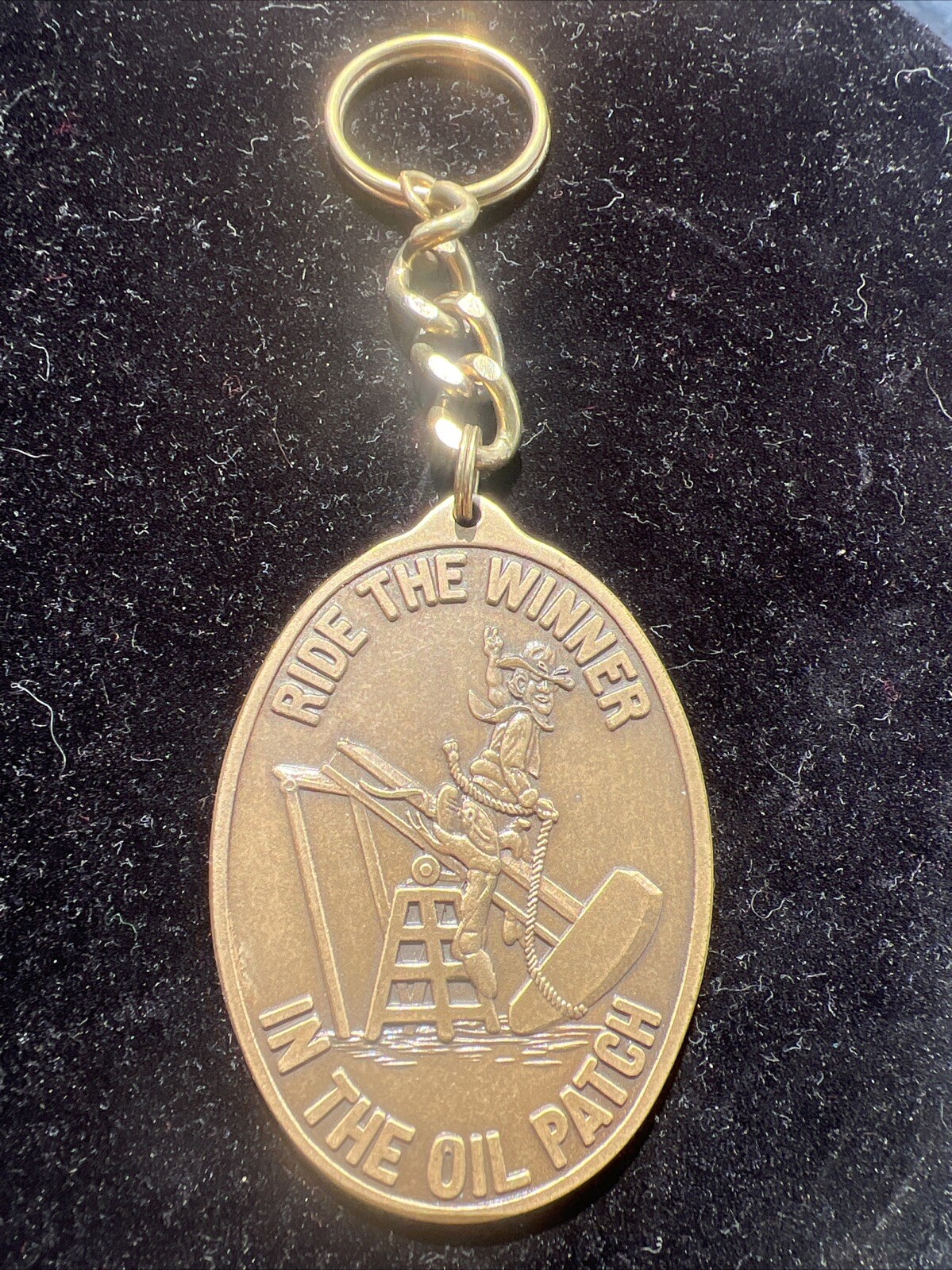 Hesston Key Chain 2nd Limited Edition Sentry Pumpjack Keychain New in Plastic