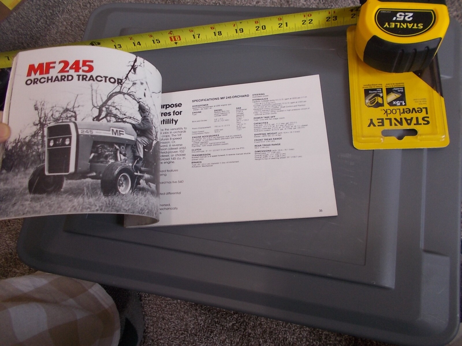 1979 ? MASSEY-FERGUSON FARM MACHINERY GUIDE 194 PAGES TRACTOR IMPLEMENTS