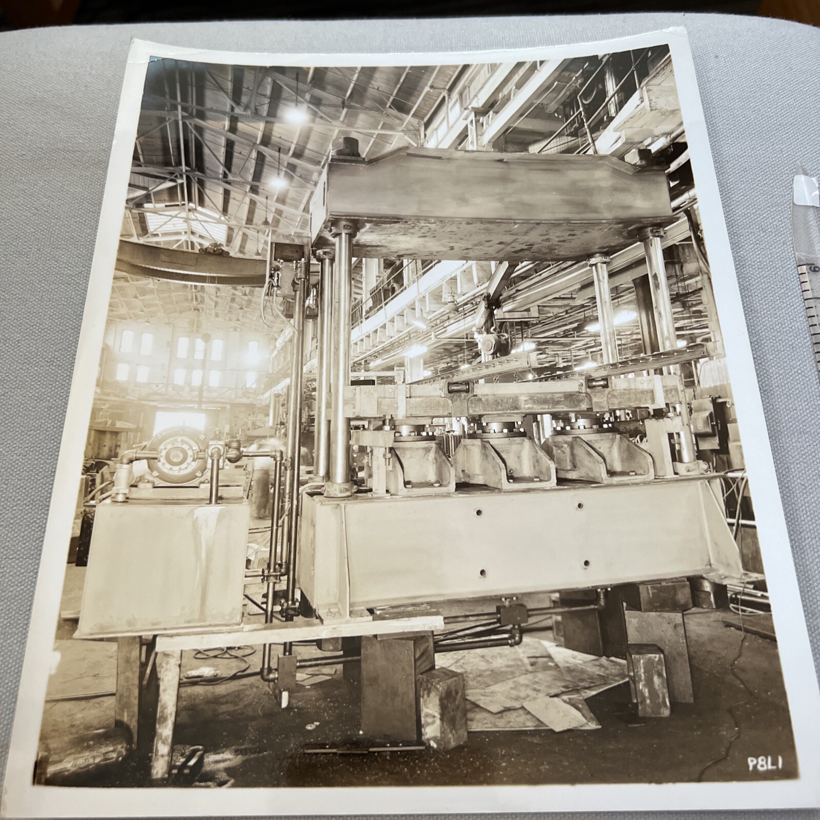 Vntg 1950s York Pa AB Farquar Co. Official Archive Photograph Early Machinery