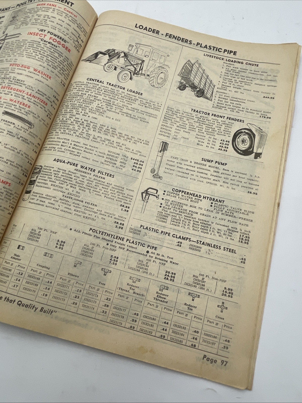1969 Farm Supply Book Vintage Mailer Catalog Farm Store Hastings Nebraska