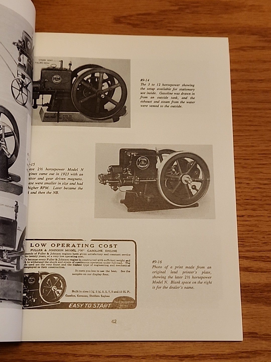 Fuller & Johnson Story Gasoline Engines Madison WI Soft Cover
