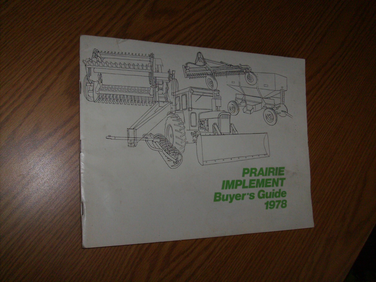 Vintage 1978 PRAIRIE IMPLEMENT Buyer&rsquo;s Guide Canada Catalog Farming