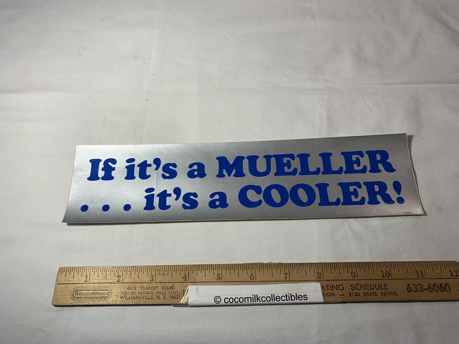 Decal Bumper Sticker If it&rsquo;s a Mueller it&rsquo;s a Cooler Dairy Milk Farm Farming