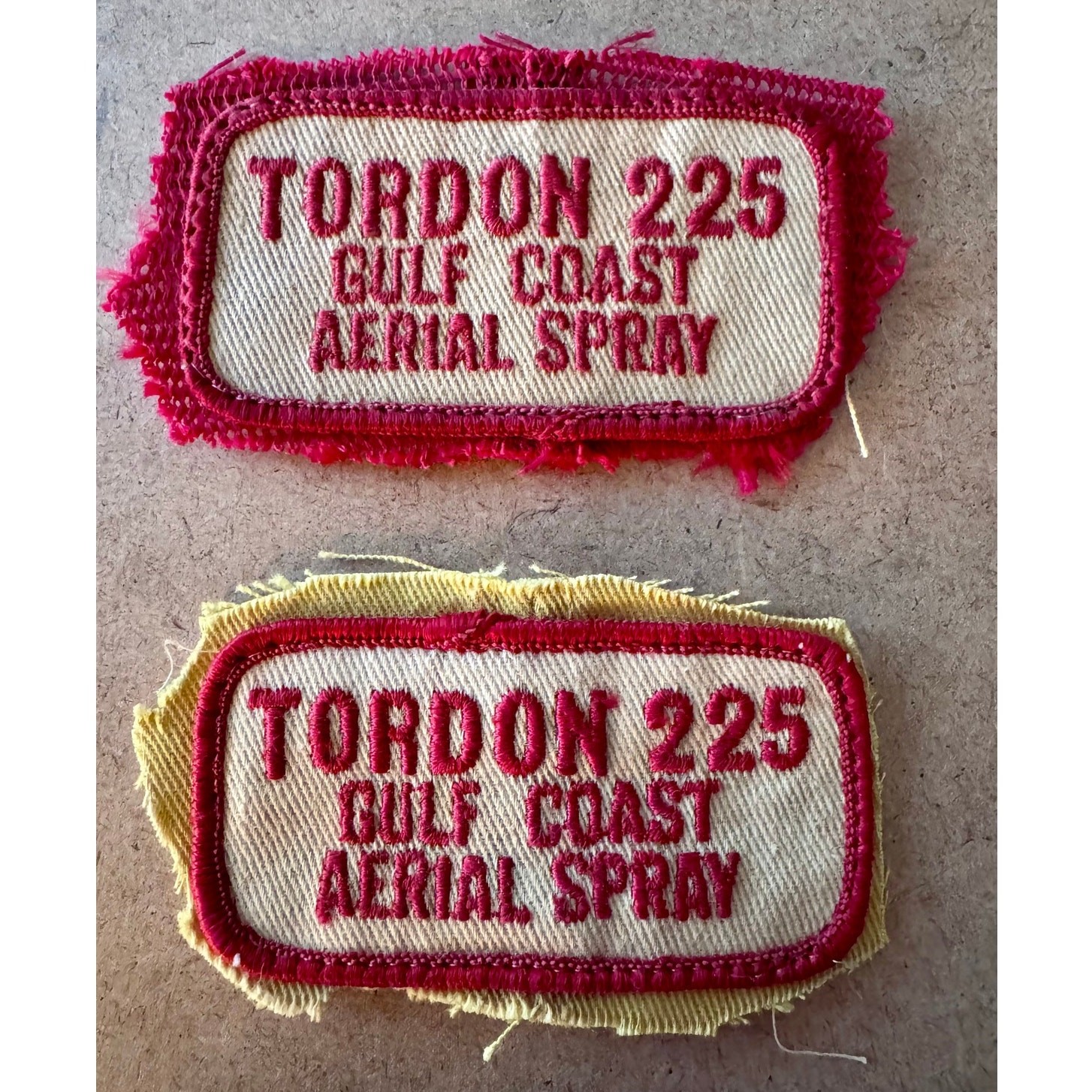 Vintage Tordon 225 Gulf Coast Aerial Spray Patch Herbicide Agriculture Farming