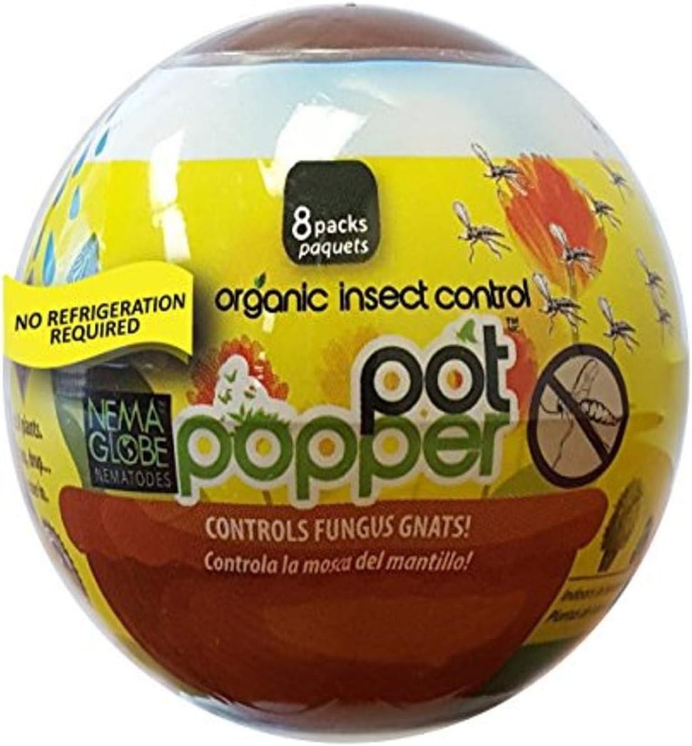 Eco-Friendly Pot Popper Nematodes for Reliable Indoor & Outdoor Pest Management