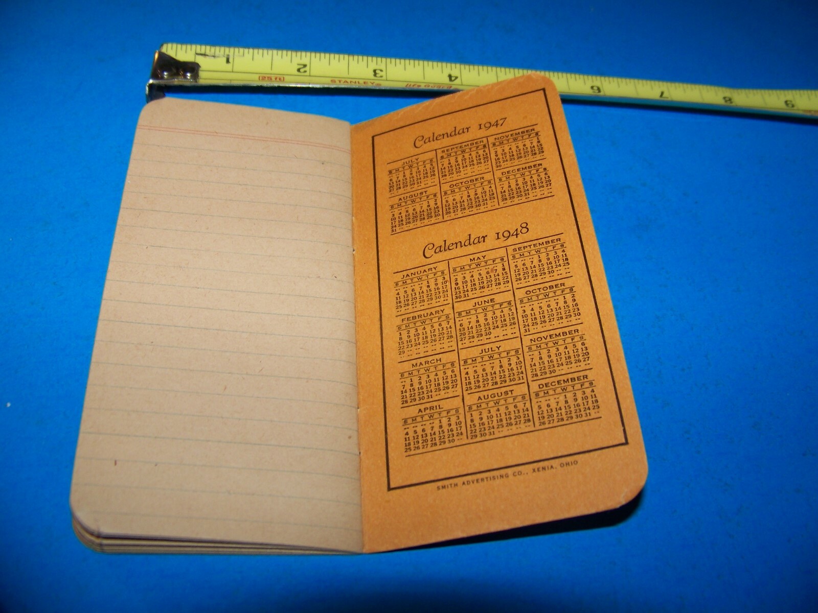 L.P. Gunson & Co. « Seedsmen » « Daily Reminder » Memo Booklet Vintage 1947