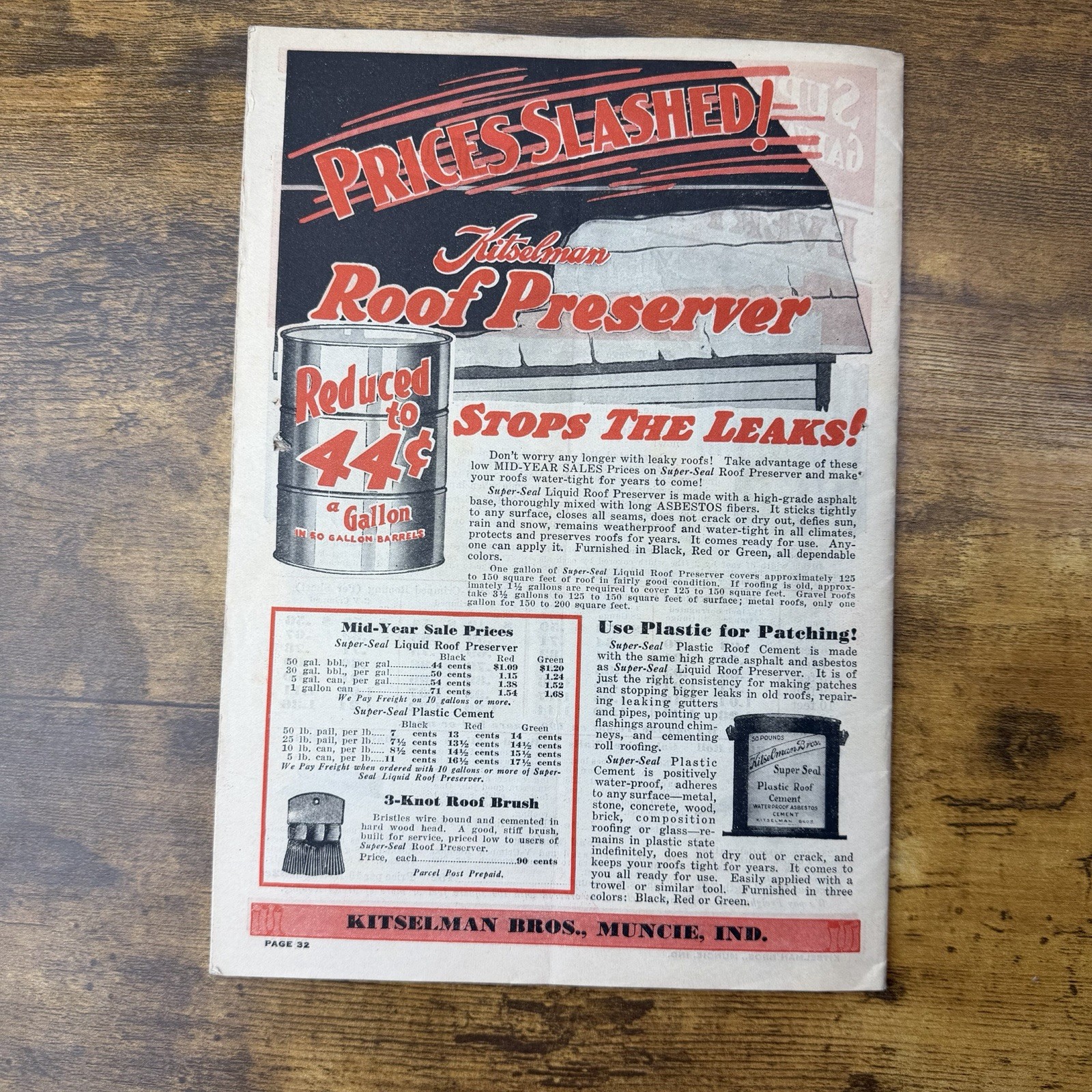 1929 Kitselman Bros. Mid-Year Sale Catalog – Muncie, Indiana Industrial History