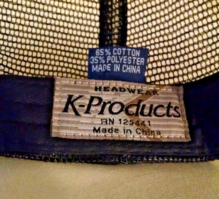 KUBOTA HAT BASEBALL CAP ORANGE BLACK NWOT MESH ADJ WOODSTOCK EQUIP VA K PRODUCTS
