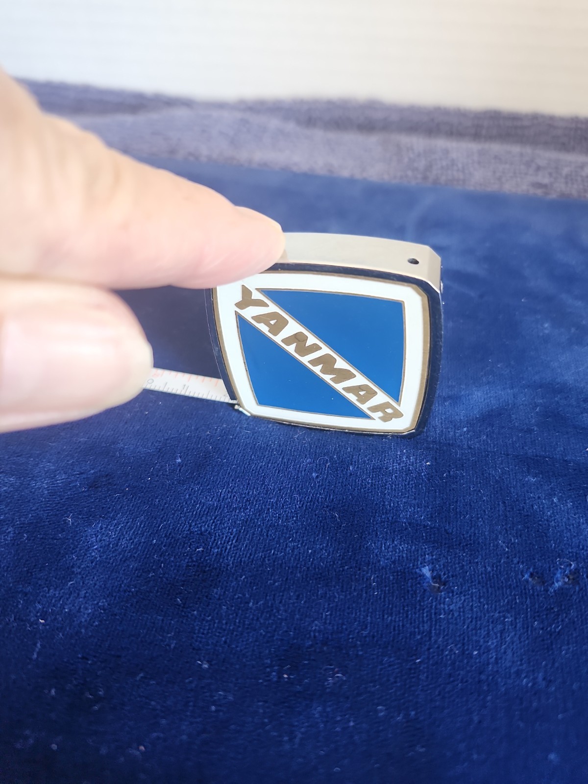 « YANMAR » PROMO;ADVERTISING MINI POCKET TAPE MEASURE; CM & NUMERIC MEASUREMENTS