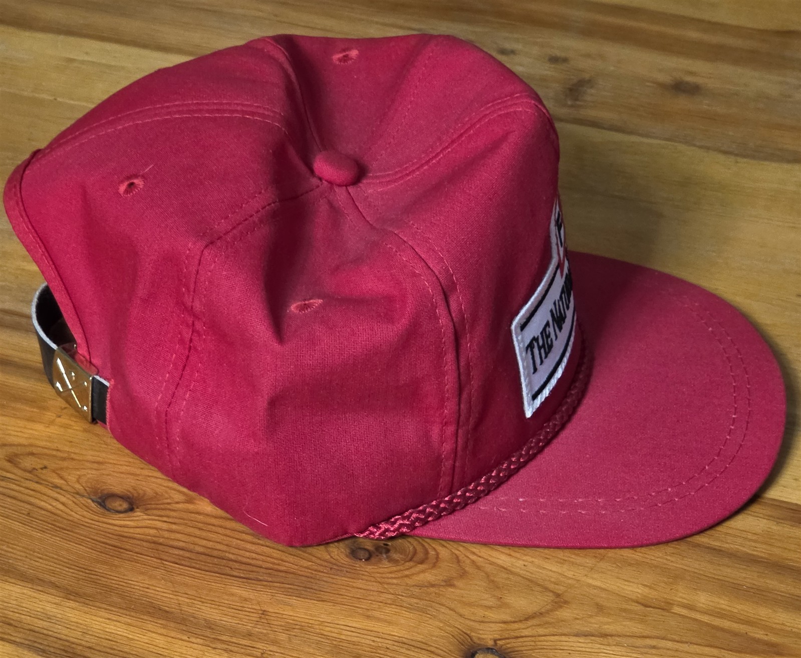 VINTAGE FS THE NATURAL RESOURCE RED MENS HAT CAP K-PRODUCT ADJUSTABLE NEW USA