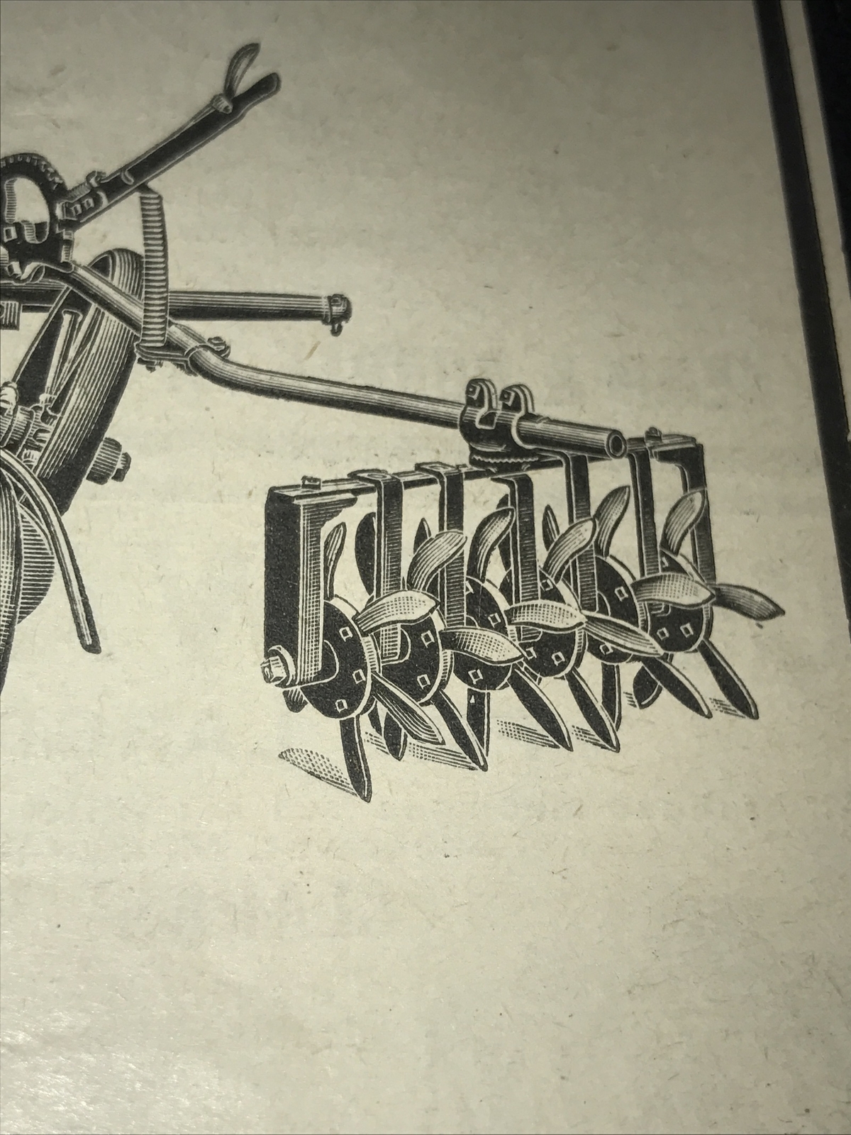 1907 Kramer Rotary Harrow Farm Advertising – Paxton – Illinois