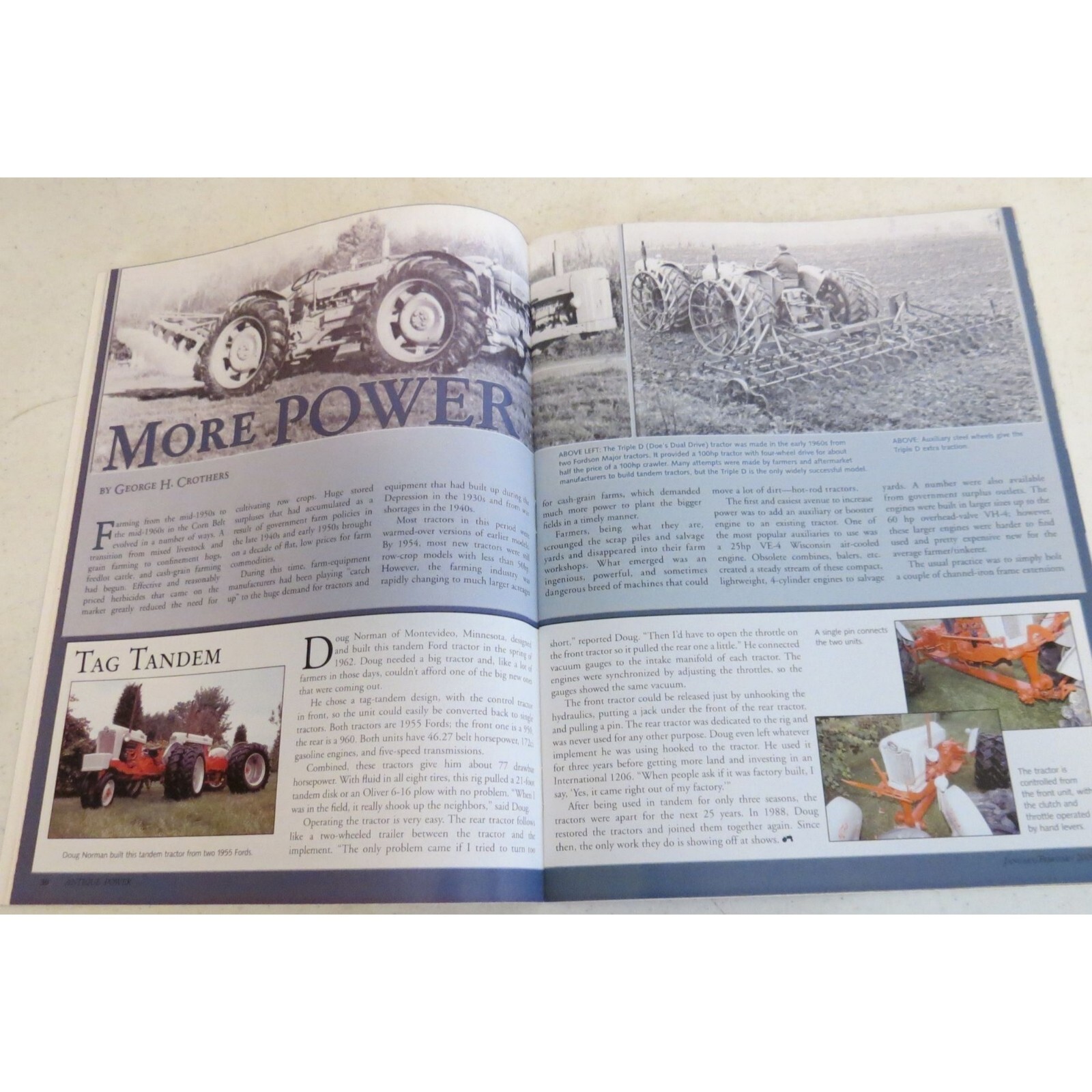 Jan/Feb 2004 Antique Power Tractor Collector&rsquo;s Magazine 1935 Farmall F-20 Jeep