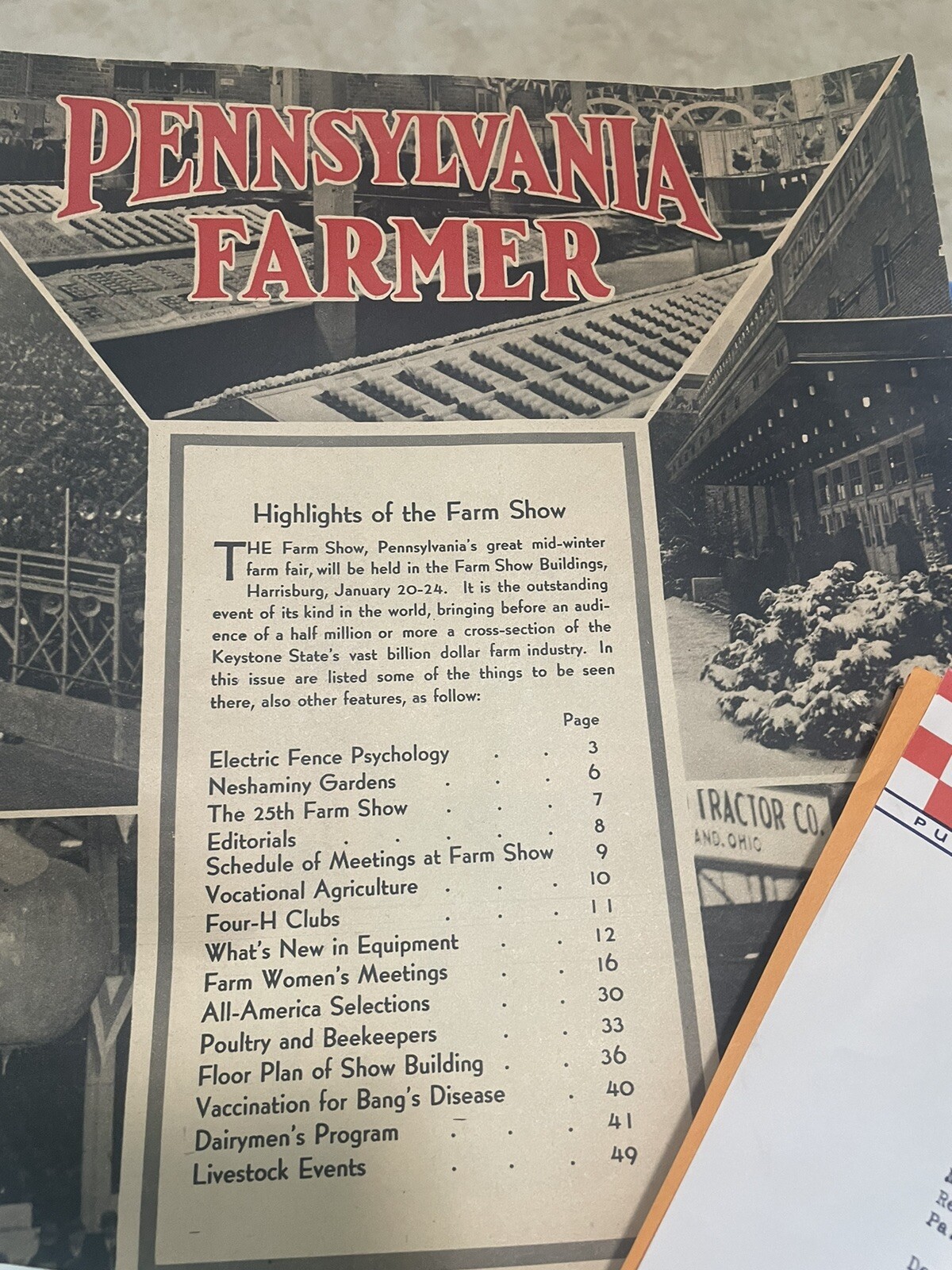 vintage chicken instruction manuals PA Farmer How to Select Laying Hen