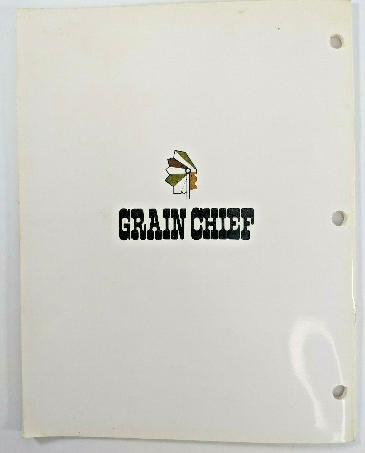 Vintage 1977 Grain Chief Catalog Advertising Farm Equipment Augers Agriculture