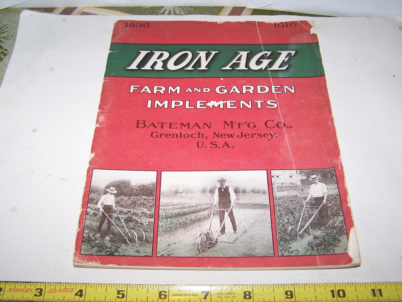IRON AGE 1910 Full Line Sales Catalog Cultivator Plow Planter Farm Garden NICE!