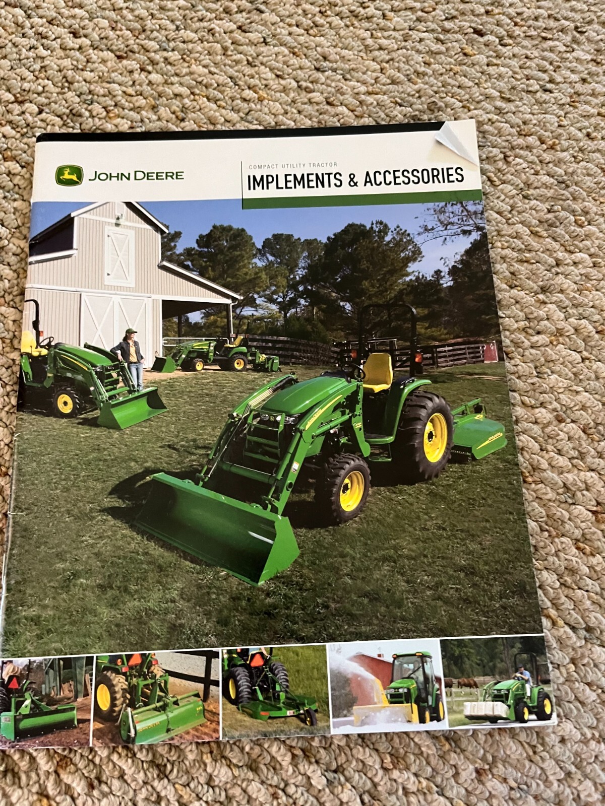 John Deere Compact Utility Tractor Implements For 2008 Brochure FCCA