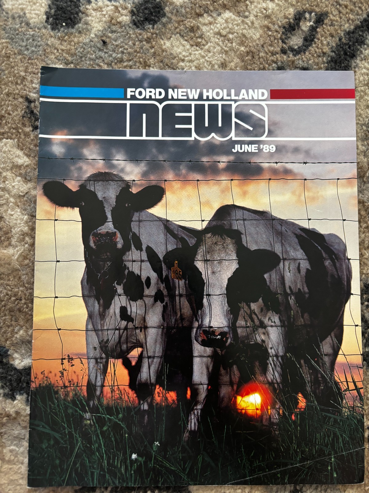 Ford New Holland News June 1989 Brochure DCPA26