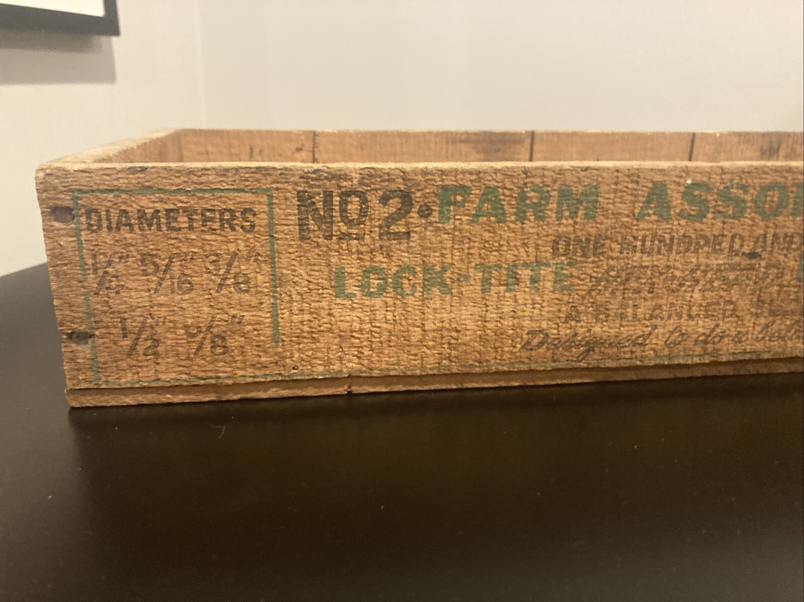 Vintage Crate Lewis Bolt & Nut Company, Farm Assortment