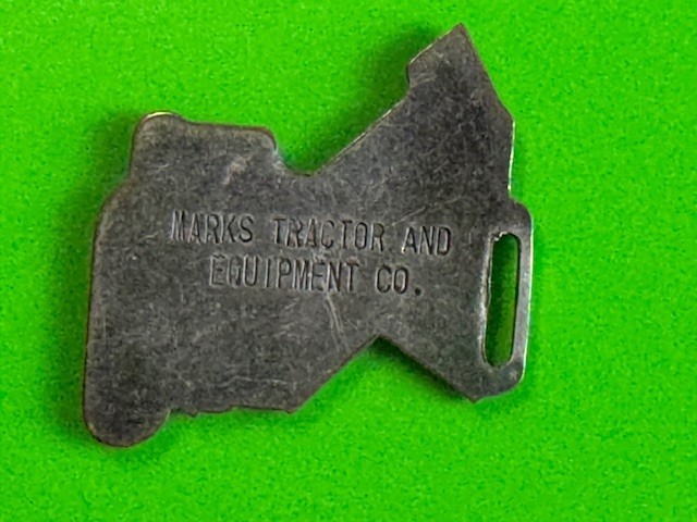 WF-081 1930s era TRACTOMOTIVE TRACTOR BULLDOZER Old Original Watch Fob