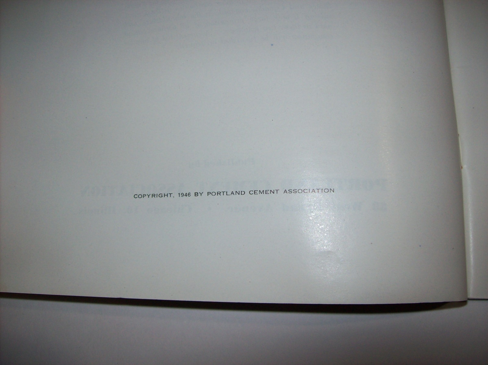 Vintage 1946 HANDBOOK OF CONCRETE FARM CONSTRUCTION, Portland Cement Association