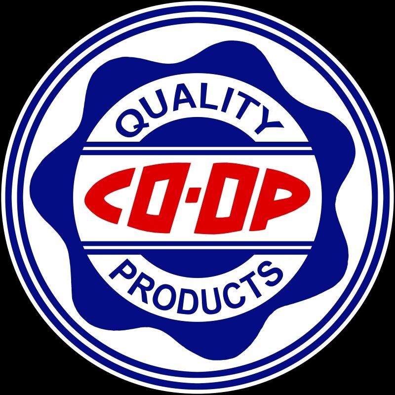 CO OP Farm Bureau Quality Products NEW Sign 28&Prime; Dia. Round USA STEEL