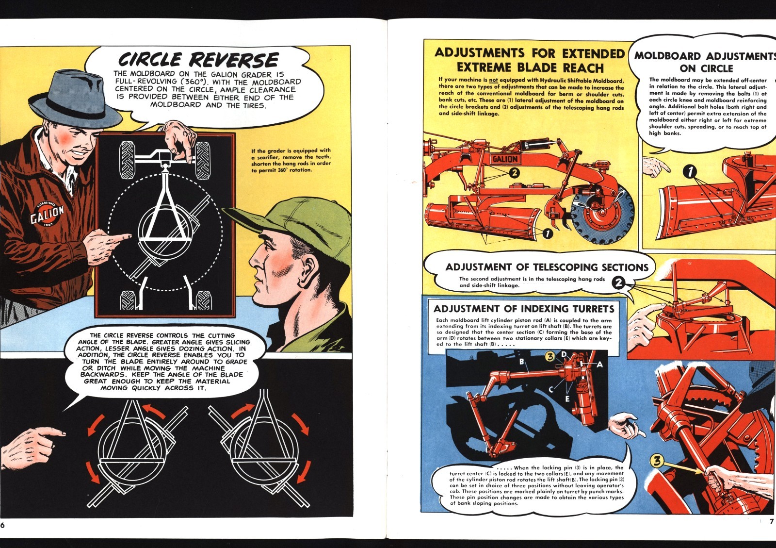 Galion Motor Grader Brochure « How to Operate a Galion Motor Grader »