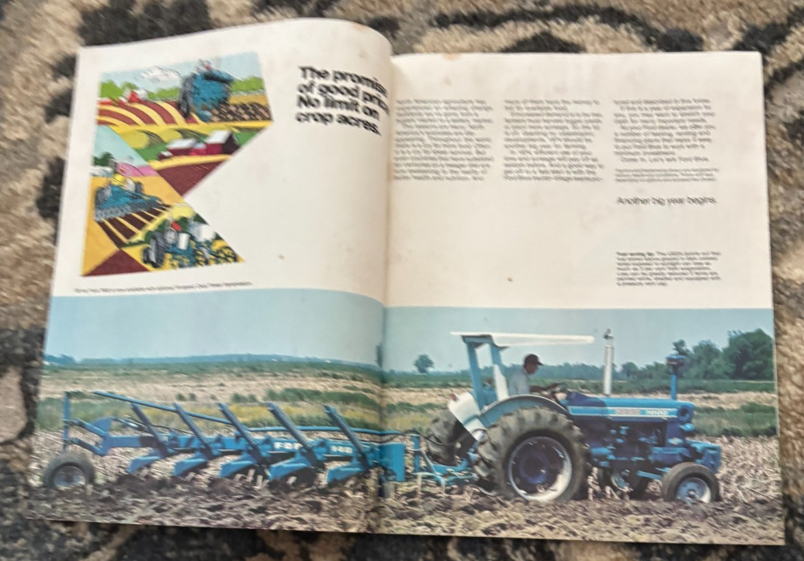 Ford Tractor Tillage Planting For 1974 Brochure DCPA26