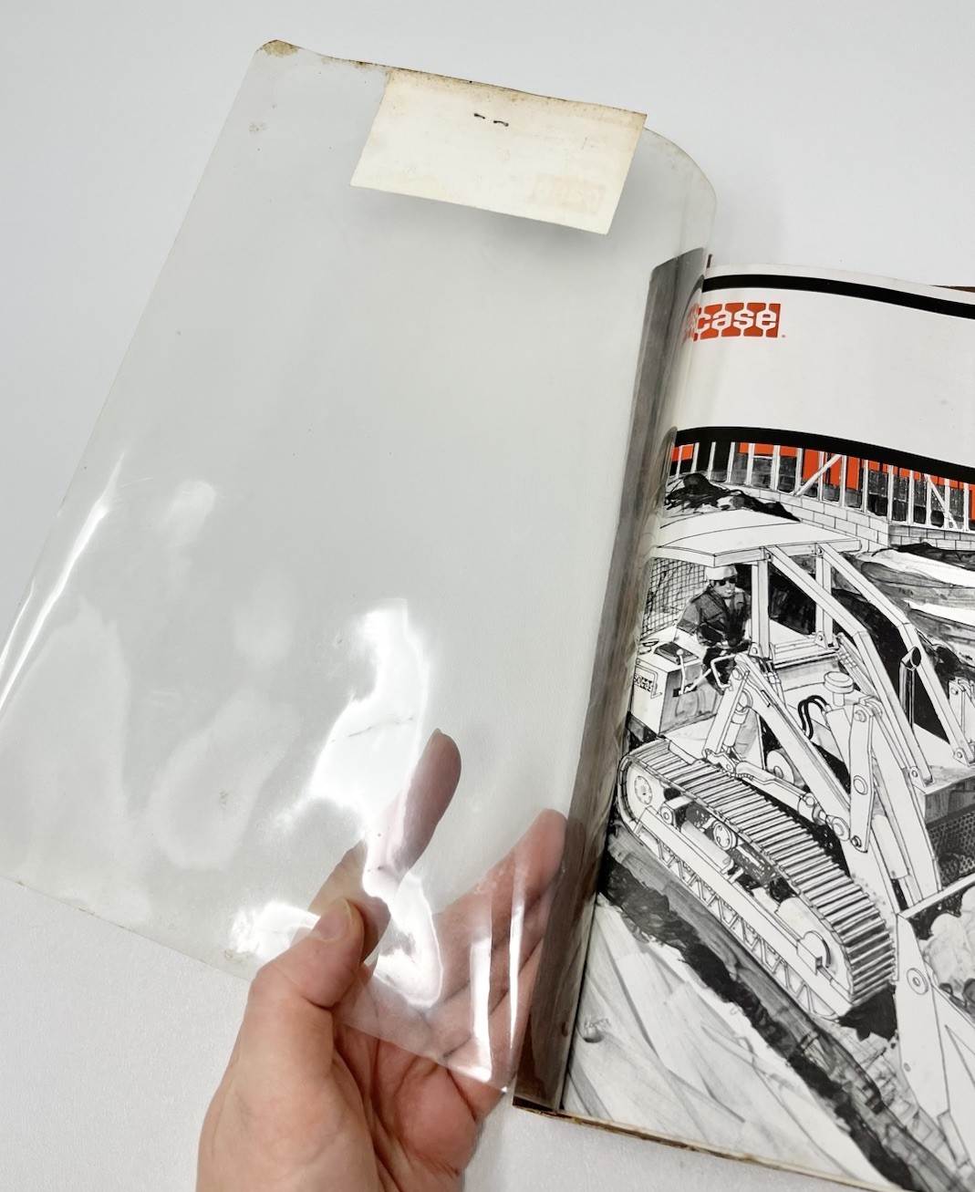 Vintage Lot 2 CASE Co. Tractor Loader 450 & 850 Brochure Specifications Receipts