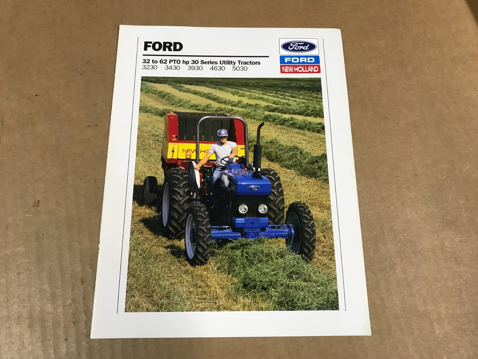 Vintage Ford 32-62 PTO HP30 Series Utility Tractors Salesman Brochure