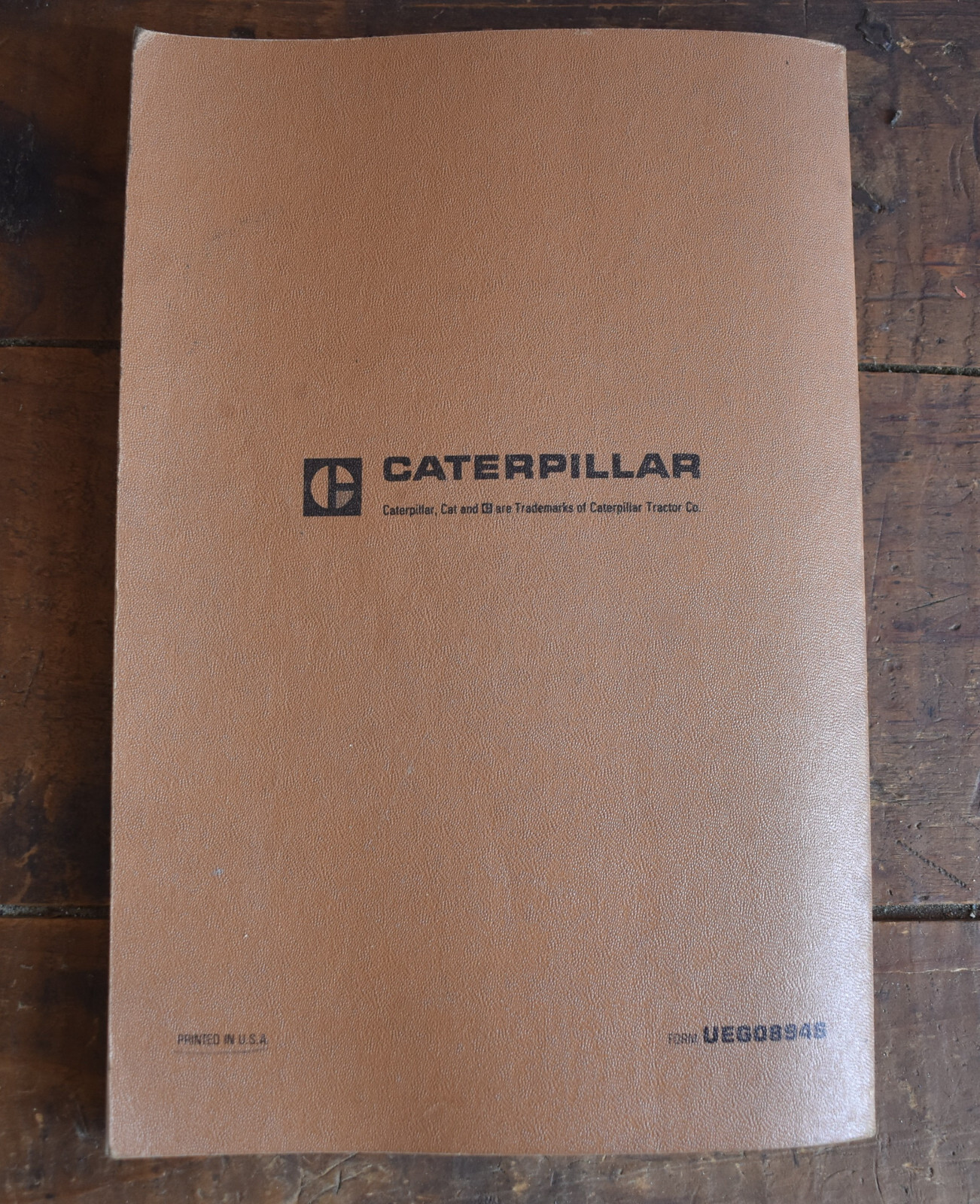 1970s Caterpillar 3208 Truck Engine Parts Book Catalog