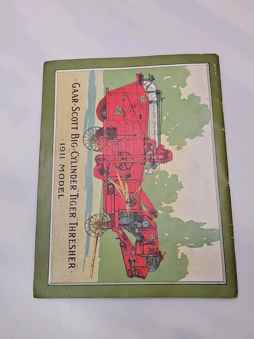 Gaar Scott Engine The Tiger Thresher Catalog Richmond INDIANA 1917