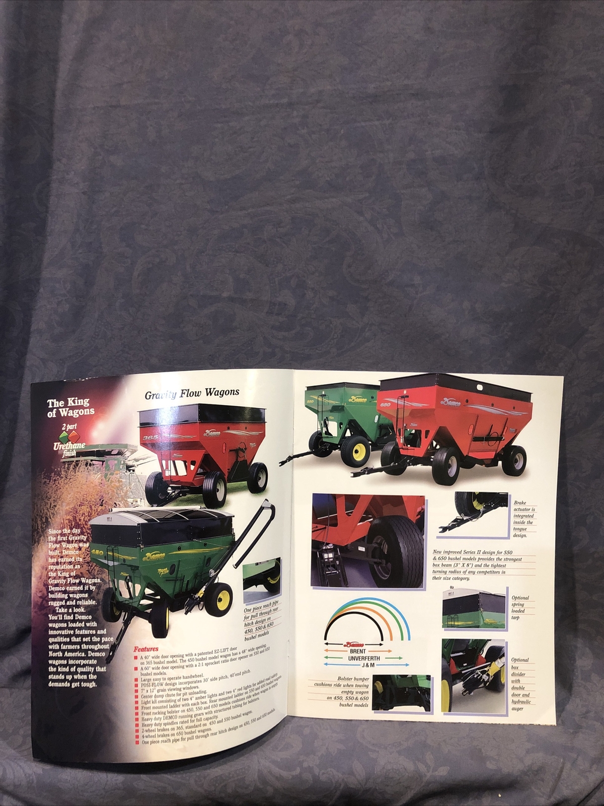Demco « King Of Wagons And Grain Carts » Sales Brochure