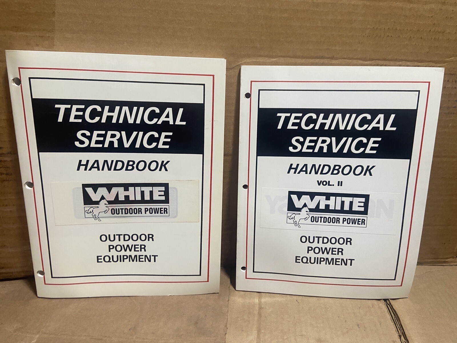MTD White Outdoor Power Equipment Technical Service Handbook — Volume 1 2 3 4