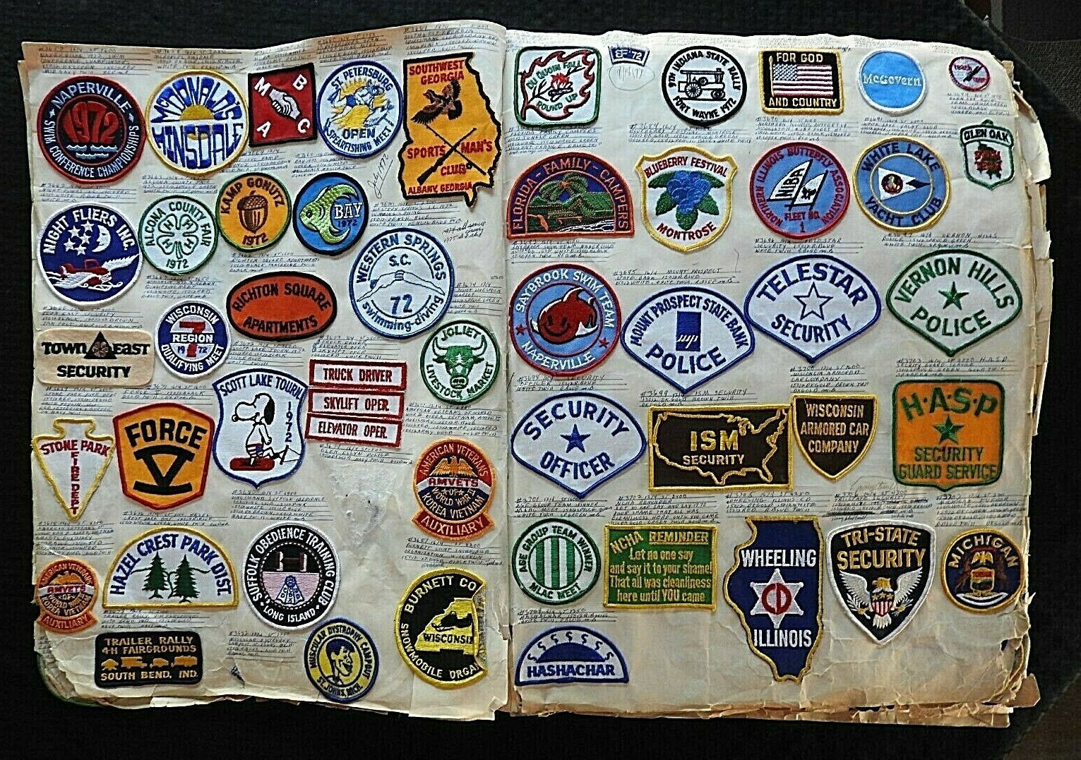 c1970 MAC MARQUETTE MI « MICHIGAN ASSOCIATION OF CATTLEMEN » BEEF COW JACKET PATCH