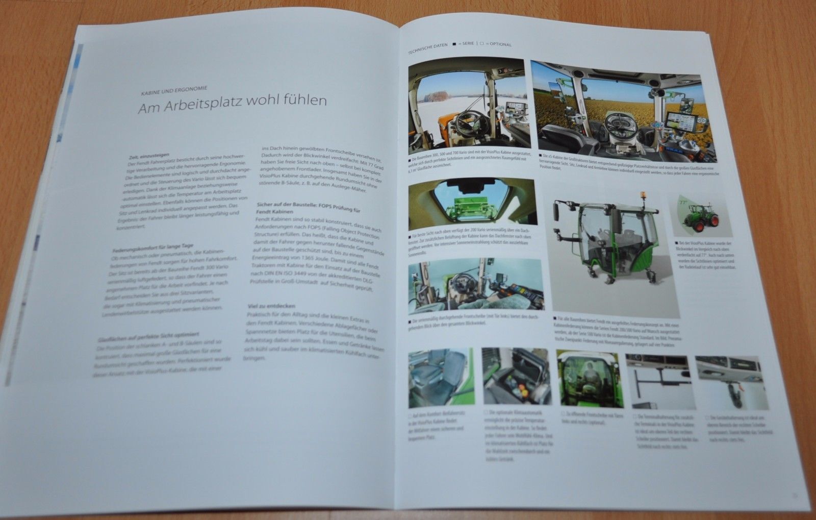 Fendt Applications tractors Brochure Prospekt