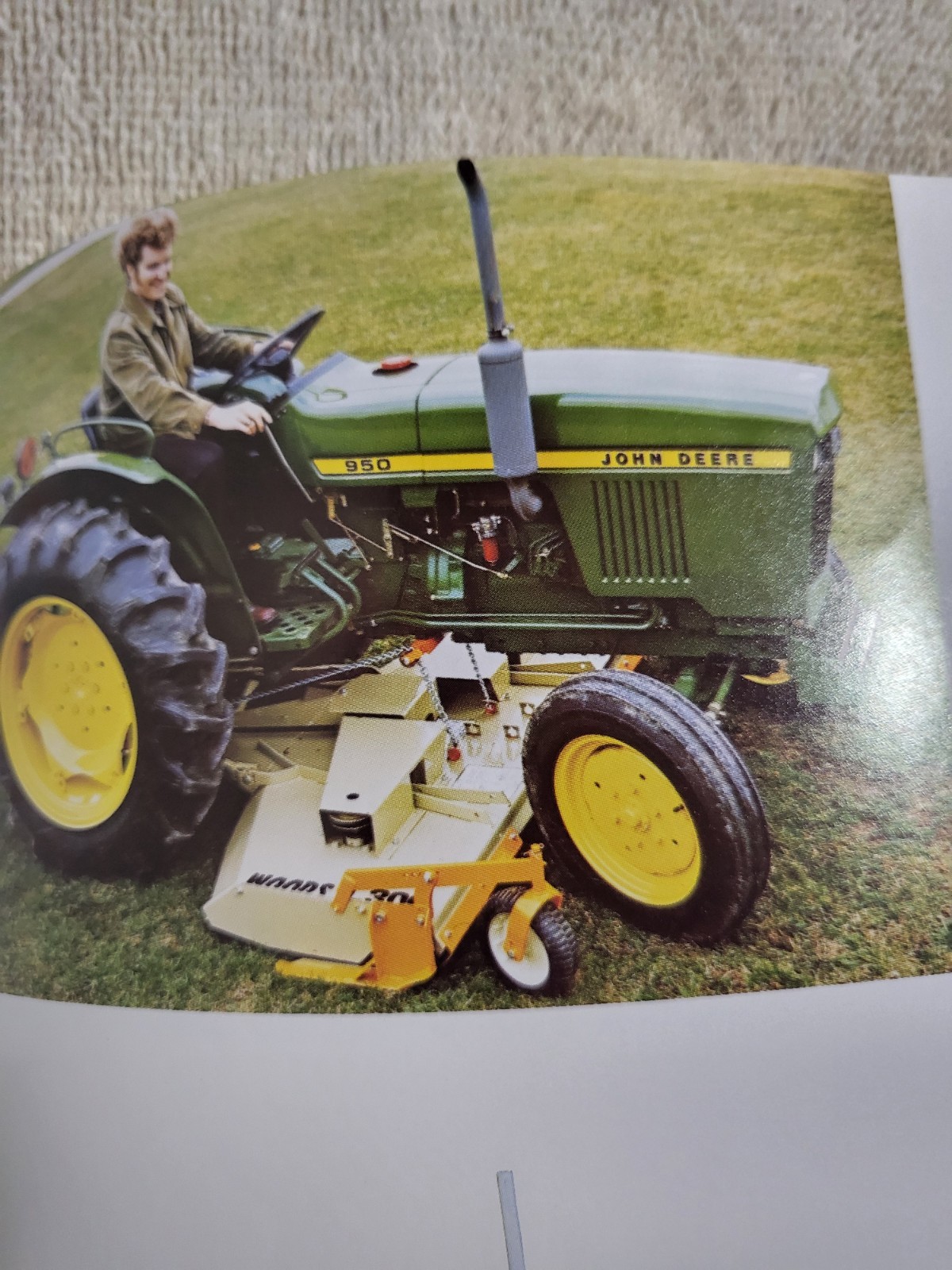 Vintage 1980s WOODS Rotary Mower BROCHURE Belly & Rear mount Lawn Mowers tractor