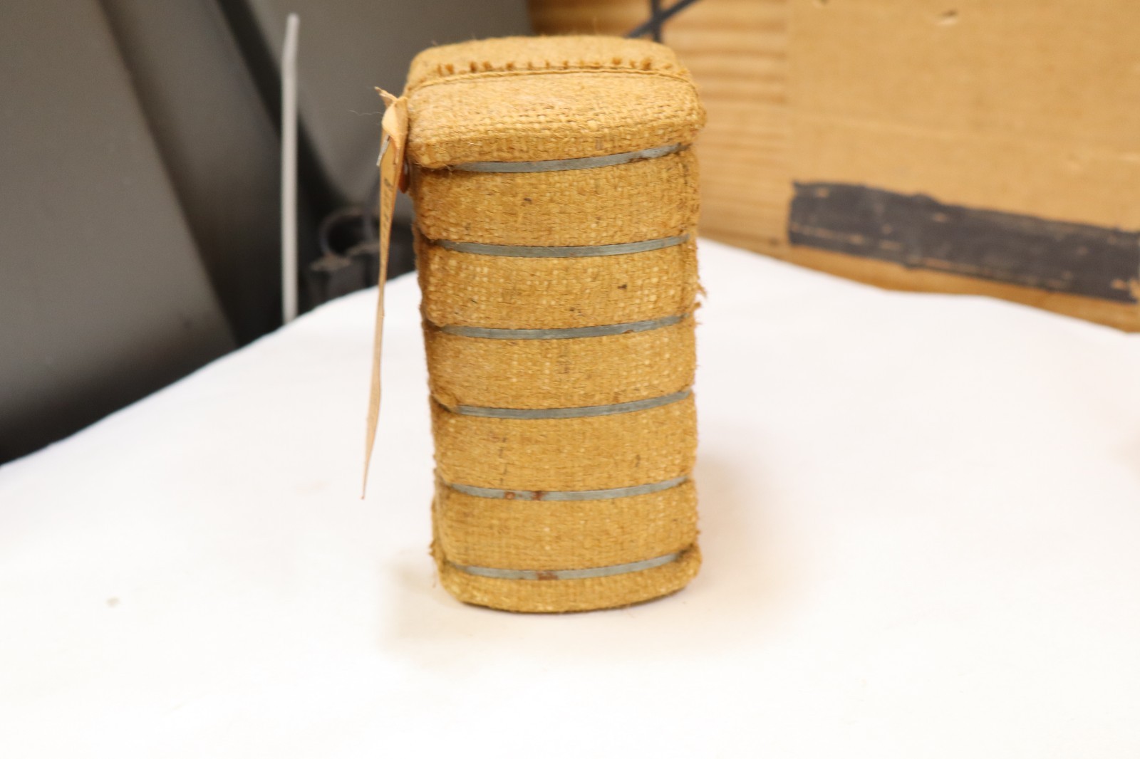Texas cotton bale Vintage Display Paperweight