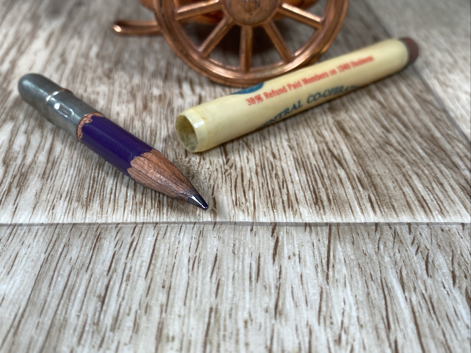 Vintage Live Stock Selling Bullet Pencil Central Co-Operative Association Fargo