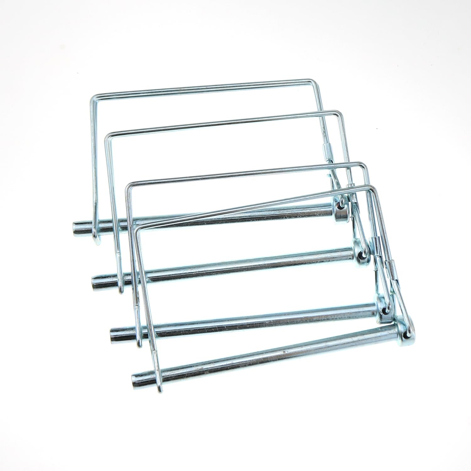 TAODAN 4PCS Stainless Steel Axle Locking Coupler Pin 1/4 Inch Diameter Wire Lock