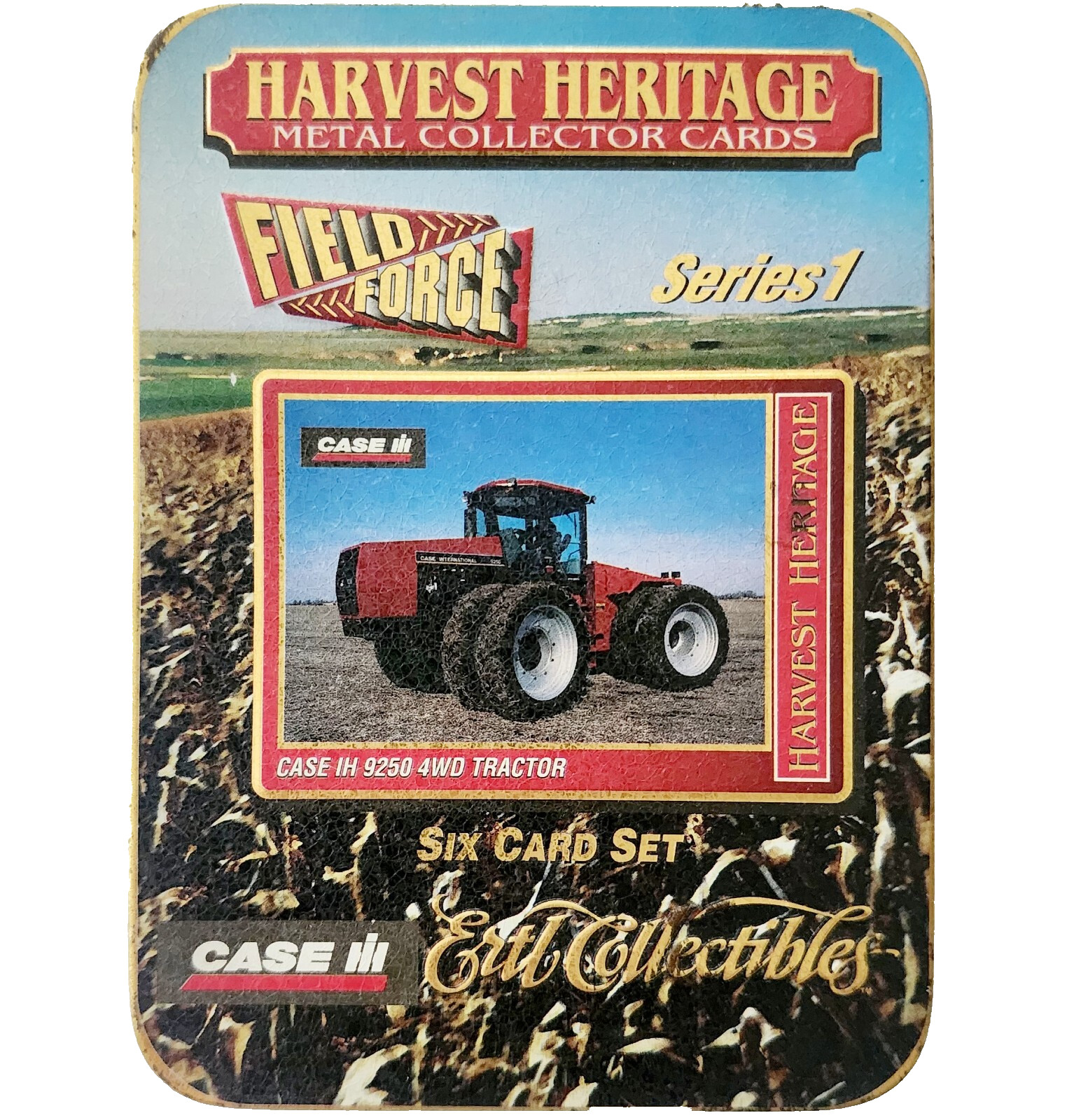 1996 Ertl Harvest Heritage Metal Collector Cards Sealed Tractors Series 1 E16