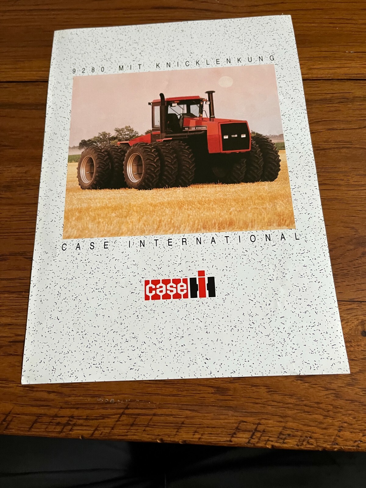 Case International 9280 Tractor For Germany Brochure FCCA