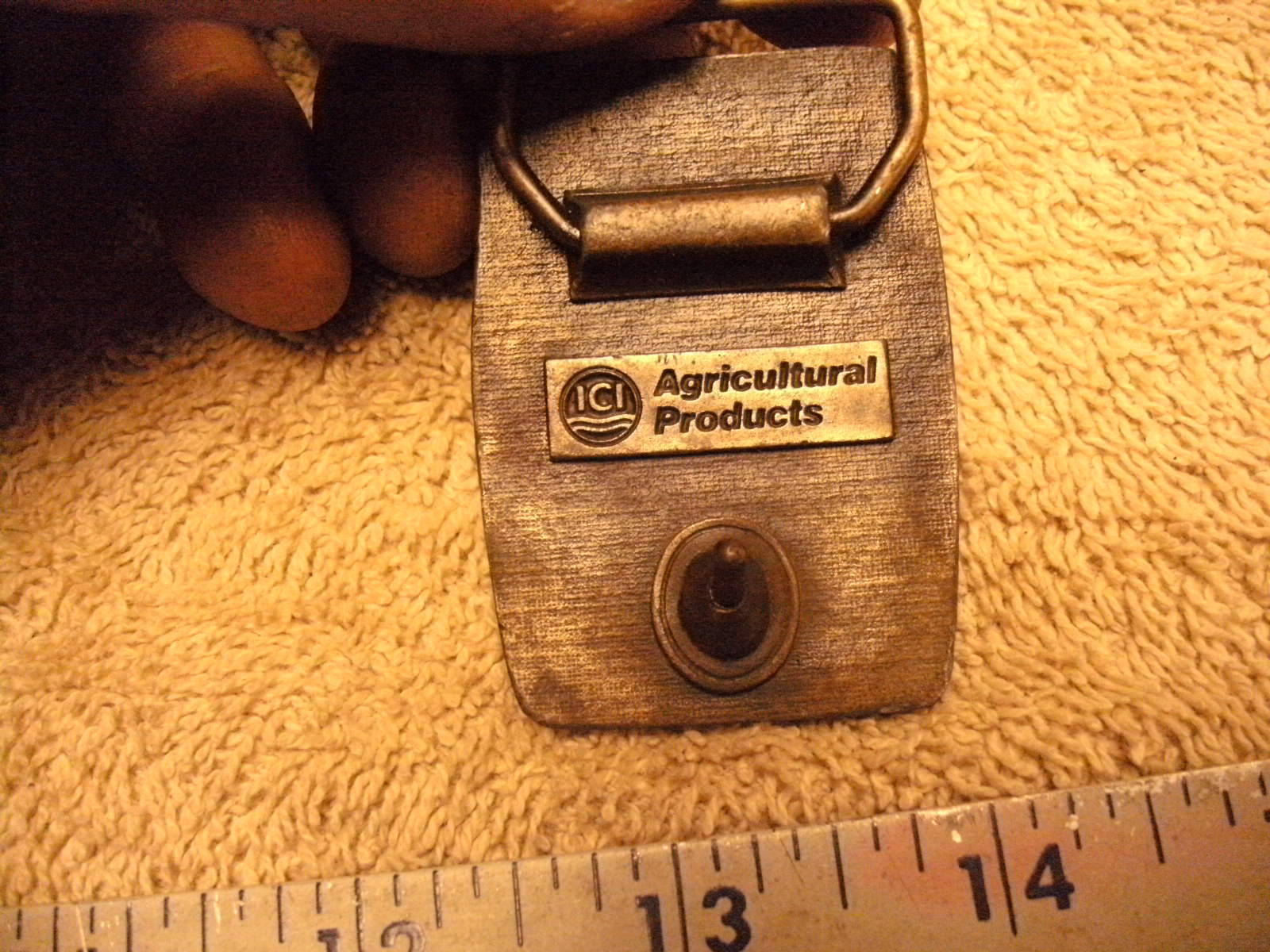 Karate Insecticide Brass Belt Buckle, For Cotton Plants, ICI Agriculture Product