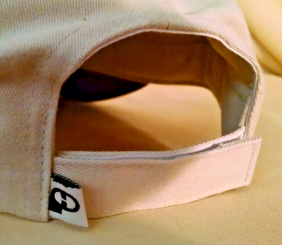 TRIPLE R FARM HAT BASEBALL CAP BEIGE BURGUNDY BULL COW ADJ PACIFIC HEADWEAR.