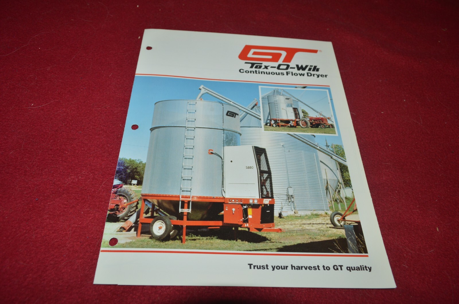 GT Gilmor & Tatge Recirculating Batch Dryers Brochure FCCA