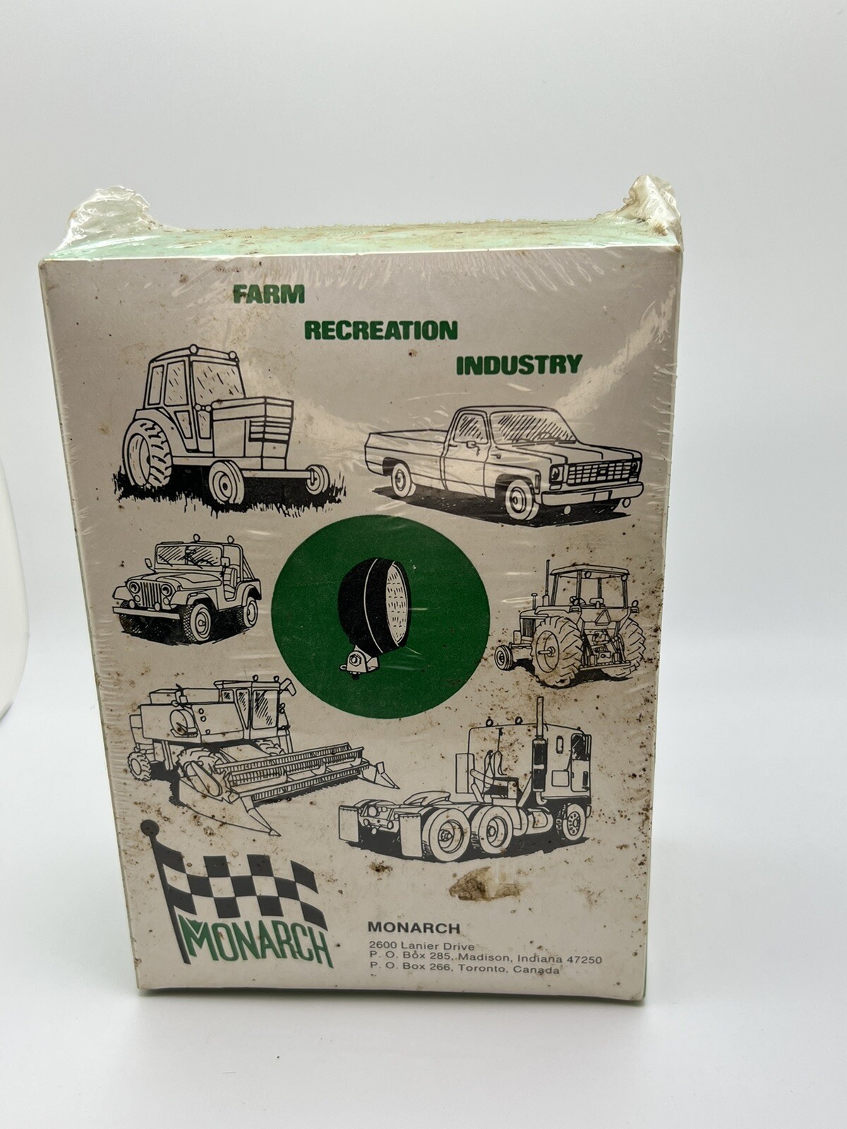 Vintage Monarch Rubber Multi-Use Light Farm Recreation Industry 6493-11 Sealed