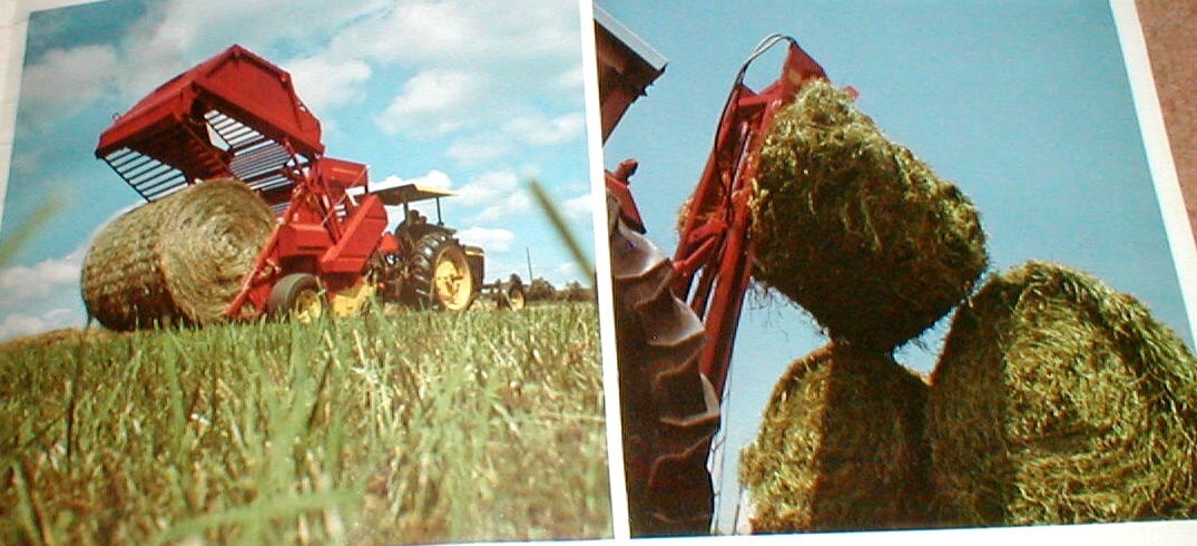 Sperry New Holland Round Baling Systems 1979 Full Color 12 Page Dealer Brochure